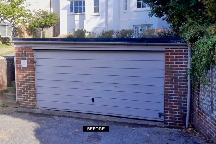 Garage Door Installation Dorking, Surrey Before