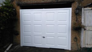 After - newly installed Novoferm garage door