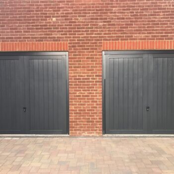 CDC Kingston Anthracite Up and Over Garage Door