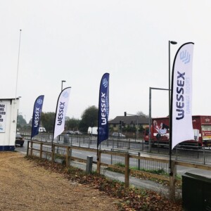 Wessex Garage Doors New Flags on Display