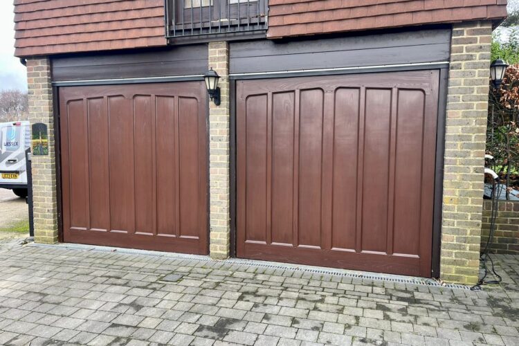 GRP (fibreglass) up and over garage doors.