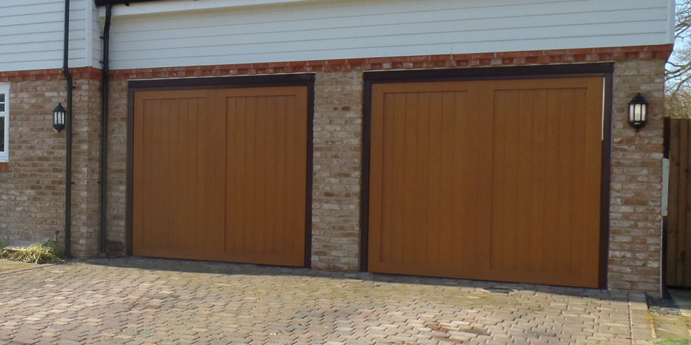 GRP Up and Over Garage Door