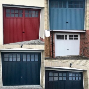 A selection of Novoferm Berwick Steel Garage Doors