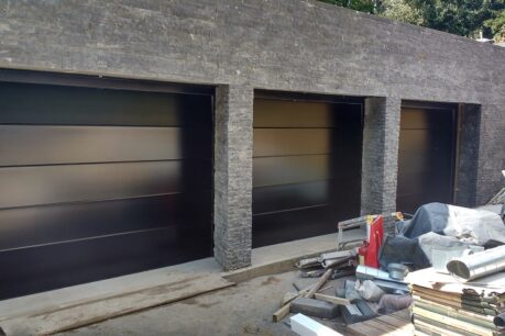 Novoferm Flush Smooth Black Garage Door