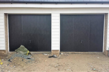 Novoferm Steel Thornby Black Double Garage