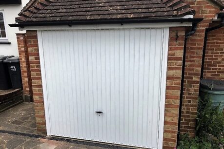 Novoferm White Retractable Up-and-Over Garage Door