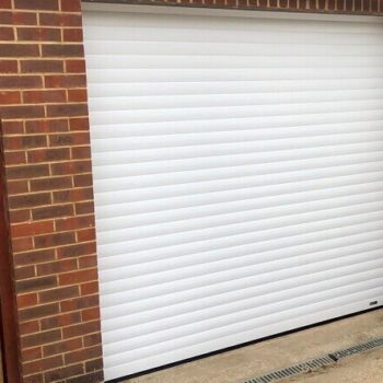 SWS Securoglide Classic White Roller Garage Door