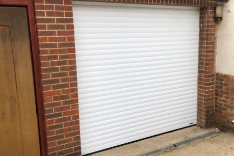 SWS Securoglide Classic White Roller Garage Door