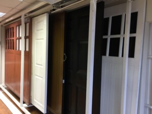 A selection of garage doors