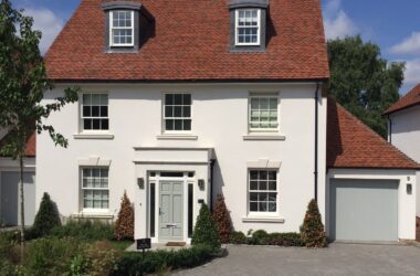 Verwood Agate Grey Garage Door