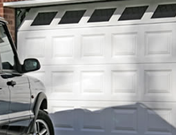 White Sectional Garage Door