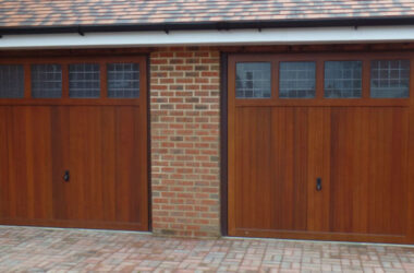 Timber Up and Over Garage Door