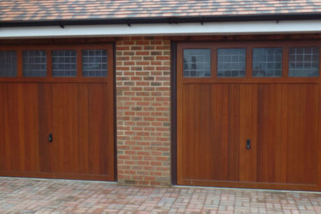 Timber Up and Over Garage Door